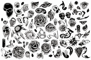 Art Styles in one tattoo idea