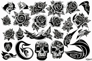 R Y E tattoo idea