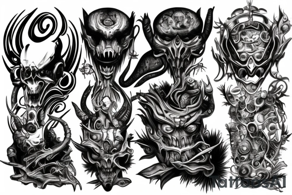 I like monsters, fantasy, quotes, tattoo idea