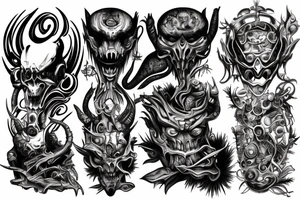 I like monsters, fantasy, quotes, tattoo idea