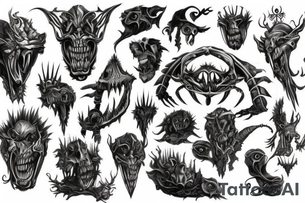 I like monsters, fantasy, quotes, tattoo idea