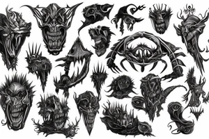 I like monsters, fantasy, quotes, tattoo idea
