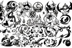Cancer Zodiac astrology tattoo idea