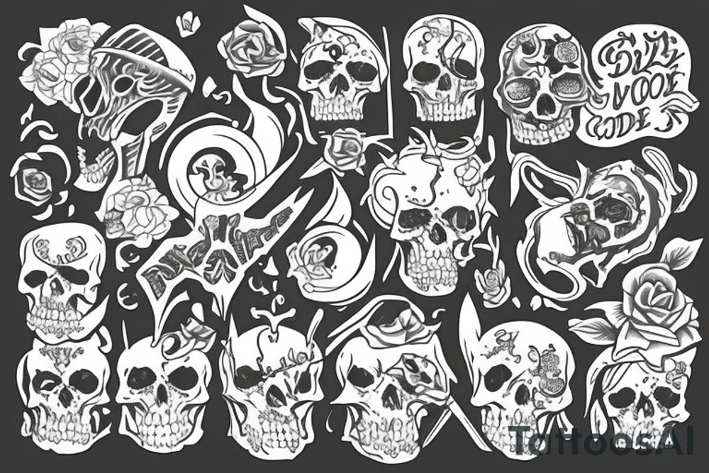 Today is a good day to die tattoo idea