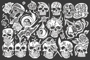 Today is a good day to die tattoo idea