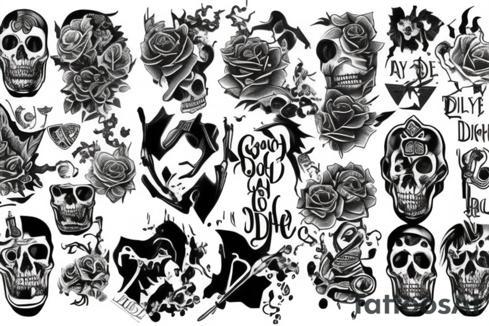 Today is a good day to die tattoo idea