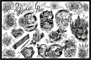 beautiful box tattoo idea