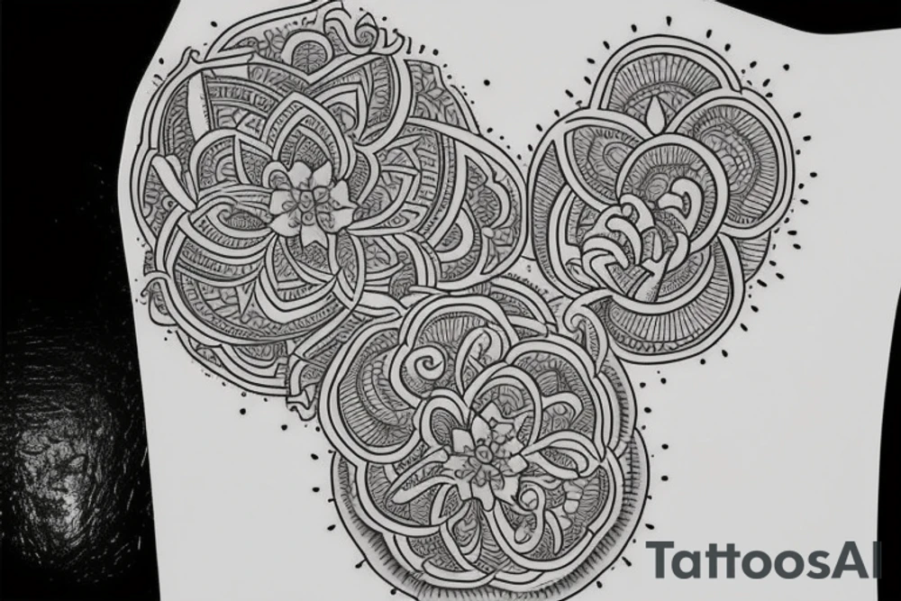 create a tatoo with this words:
زن زندگی آزادی tattoo idea