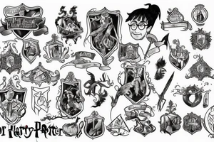 Harry Potter tattoo idea
