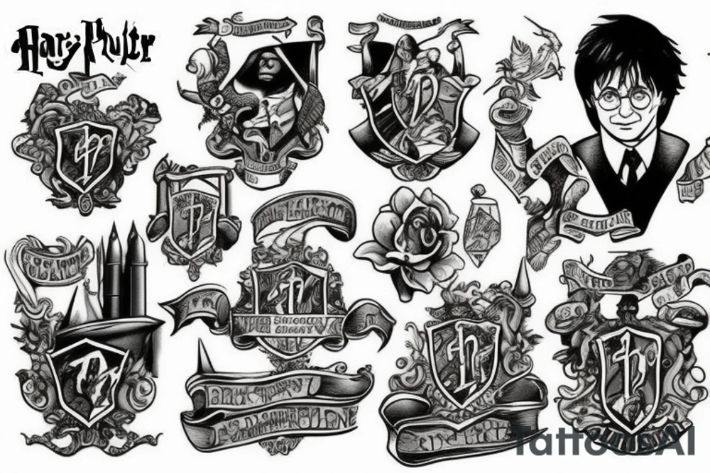 Harry Potter tattoo idea