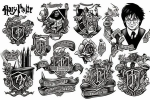 Harry Potter tattoo idea