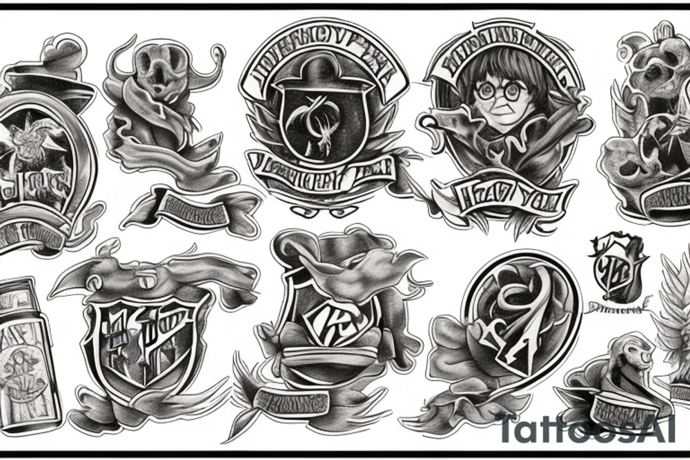 Harry Potter tattoo idea