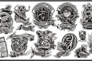 Harry Potter tattoo idea