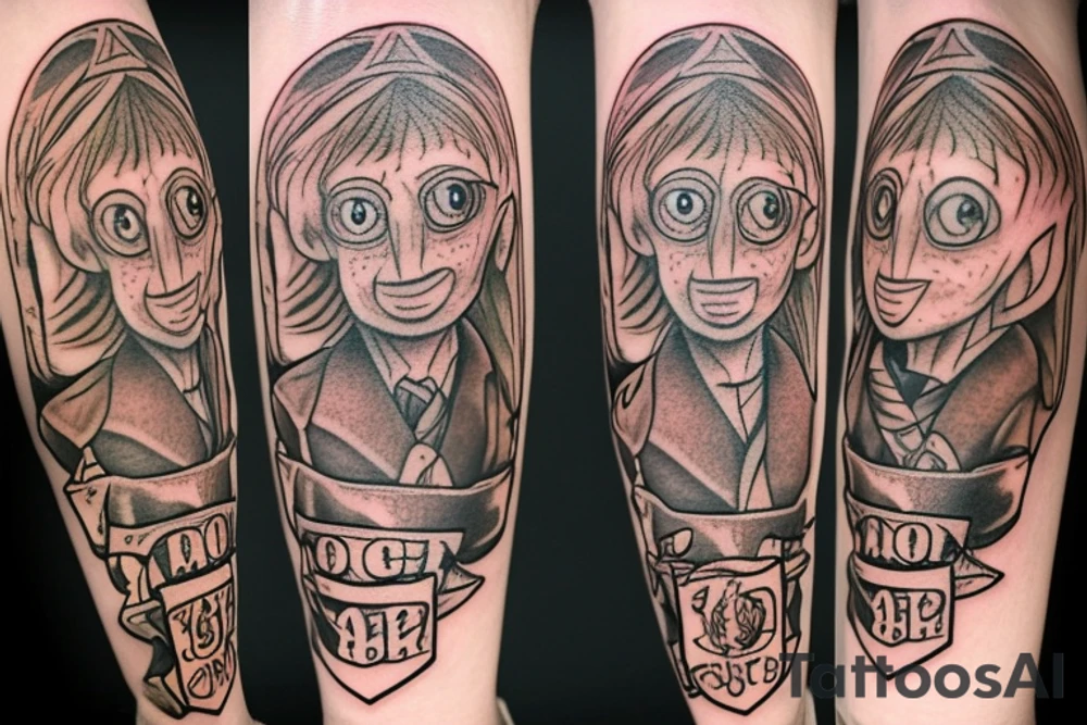 Dobby Harry potter tattoo idea