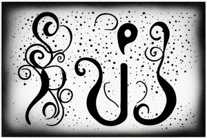 Question mark tattoo idea
