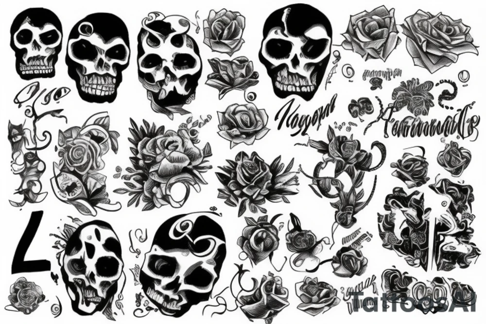 number 3 tattoo idea
