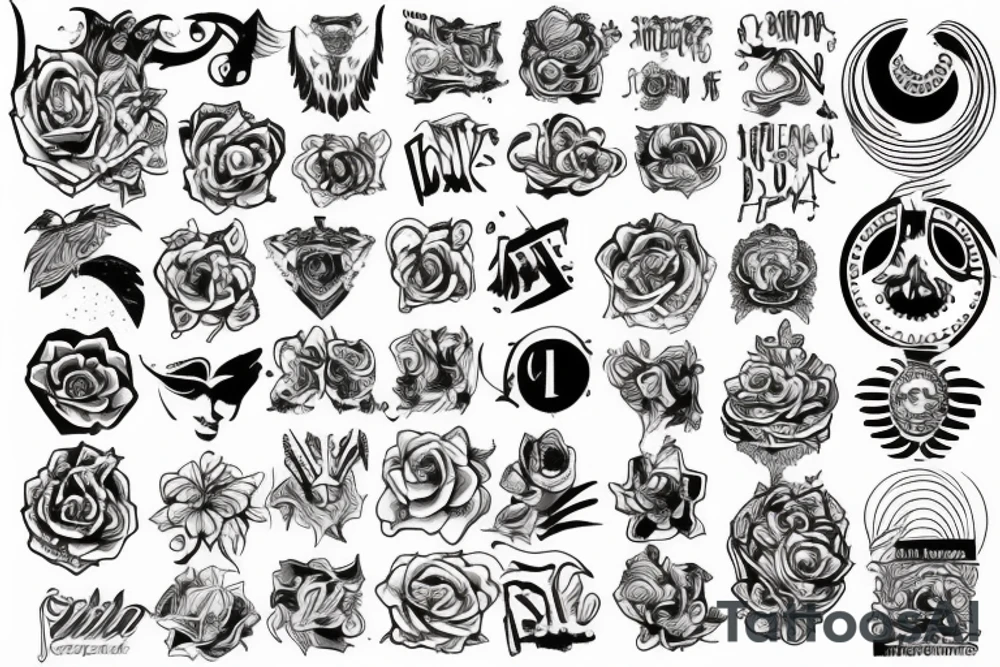 number 3 tattoo idea