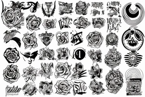 number 3 tattoo idea