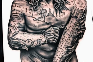 abraham from the bible tattoo idea