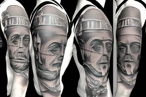 abraham from the bible tattoo idea