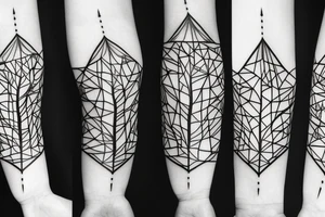 Redwood tree for forearm tattoo idea