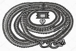 Chain, Egypt tattoo idea