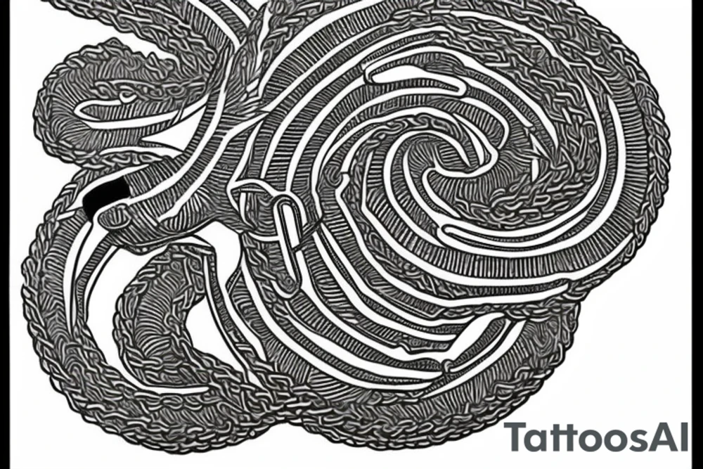 Chain, Egypt tattoo idea