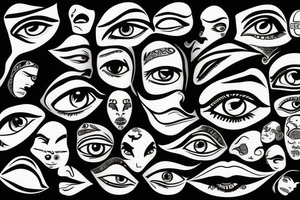 Greece, eye tattoo idea