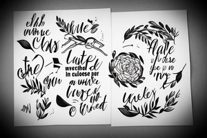 based on the quote "nature held me close and seemed to find no fault with me" with queer inspiration tattoo idea