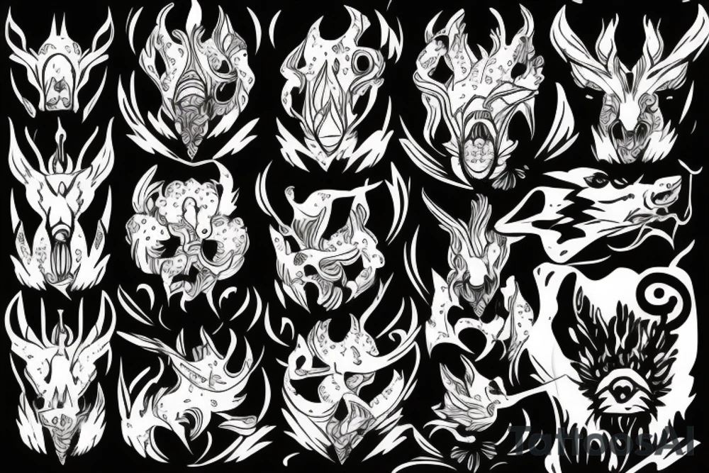 wildlife firefigther tattoo idea