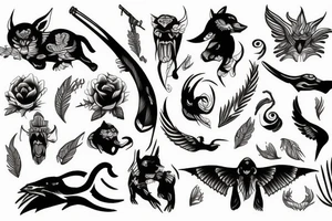 wildlife firefigther tattoo idea