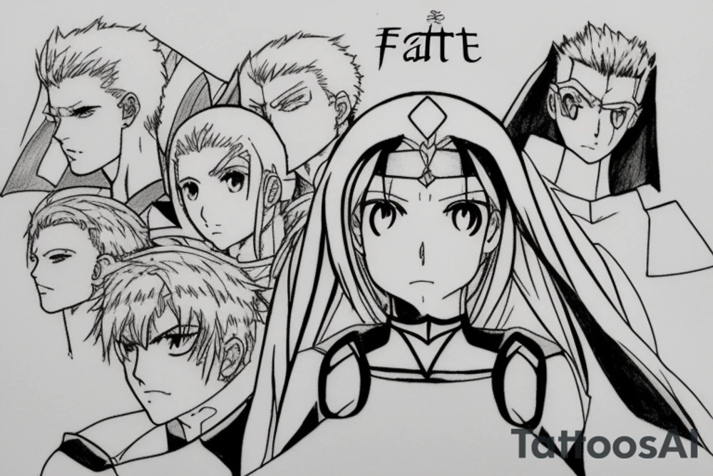 Fate Stay Night tattoo idea