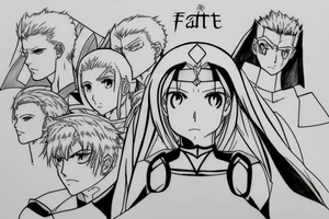 Fate Stay Night tattoo idea