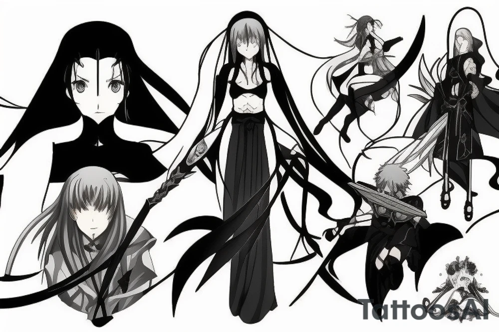 Fate Stay Night tattoo idea