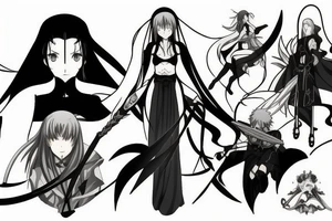 Fate Stay Night tattoo idea