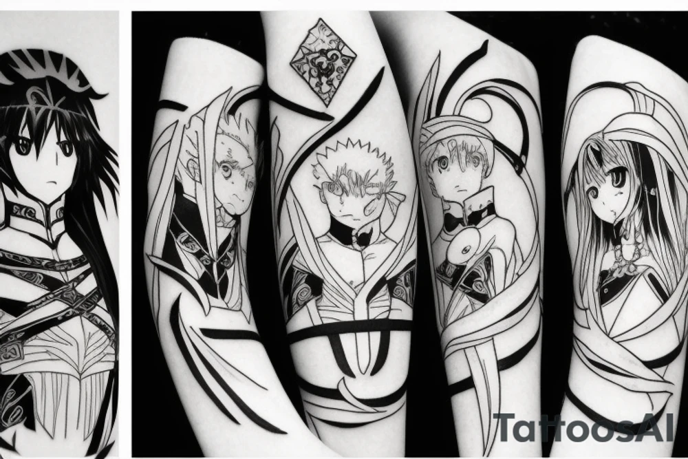 Fate Stay Night tattoo idea