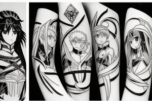 Fate Stay Night tattoo idea