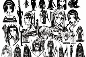 Fate Stay Night tattoo idea