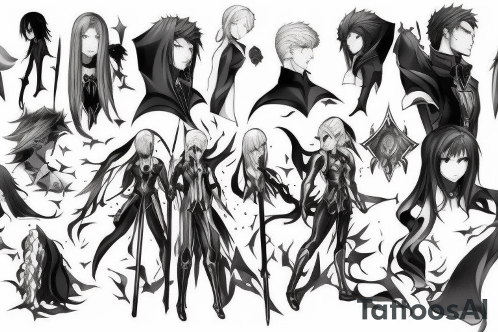 Fate Zero command spell tattoo idea