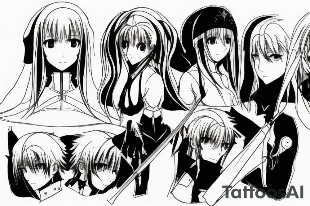 Fate Stay Night Heaven's Feel tattoo idea