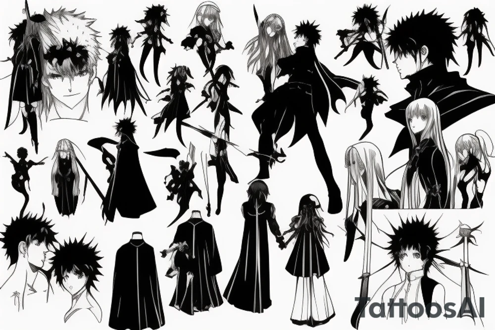Fate Stay Night Heaven's Feel tattoo idea