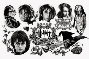 Harry Potter tattoo idea