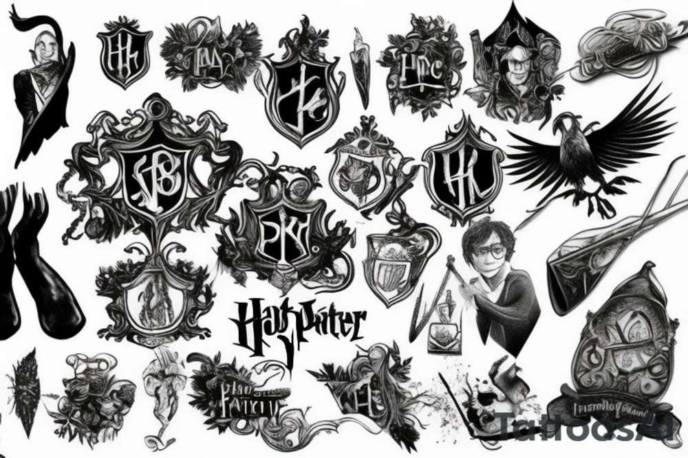 Harry Potter tattoo idea