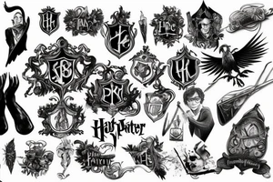 Harry Potter tattoo idea