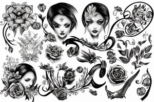 dziungliu sniuras tattoo idea