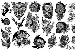 dziungliu sniuras tattoo idea