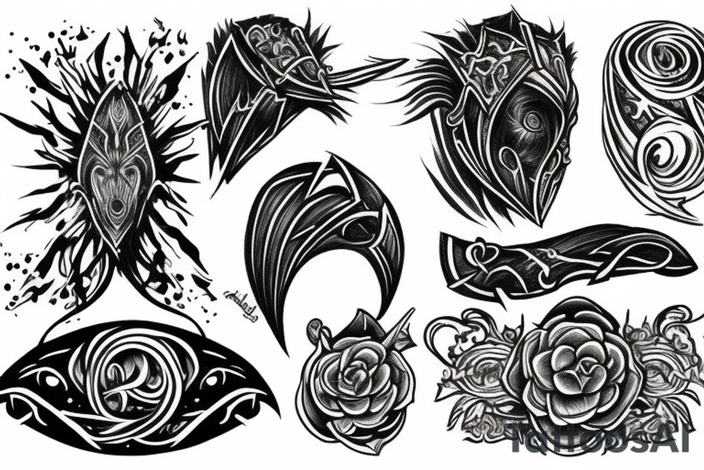 Elden ring tattoo idea