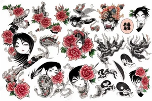 Akkorokamui tattoo idea