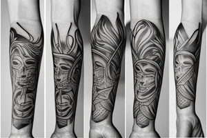 Three sibling tattoo tattoo idea