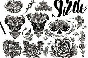Życie tattoo idea